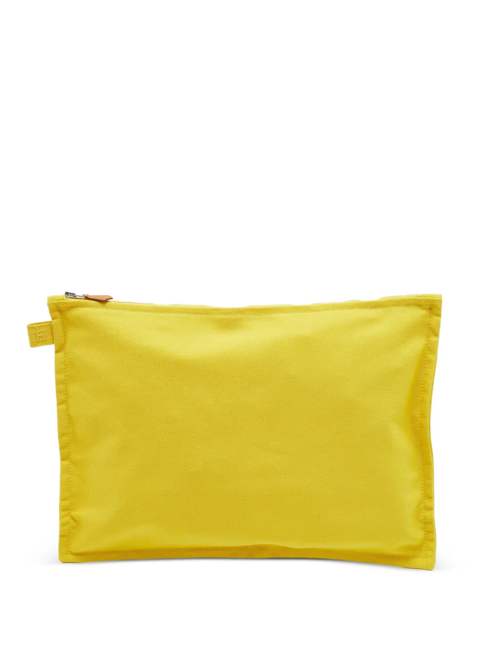 Hermès Pre-Owned Bora Bora GM clutch bag - Giallo
