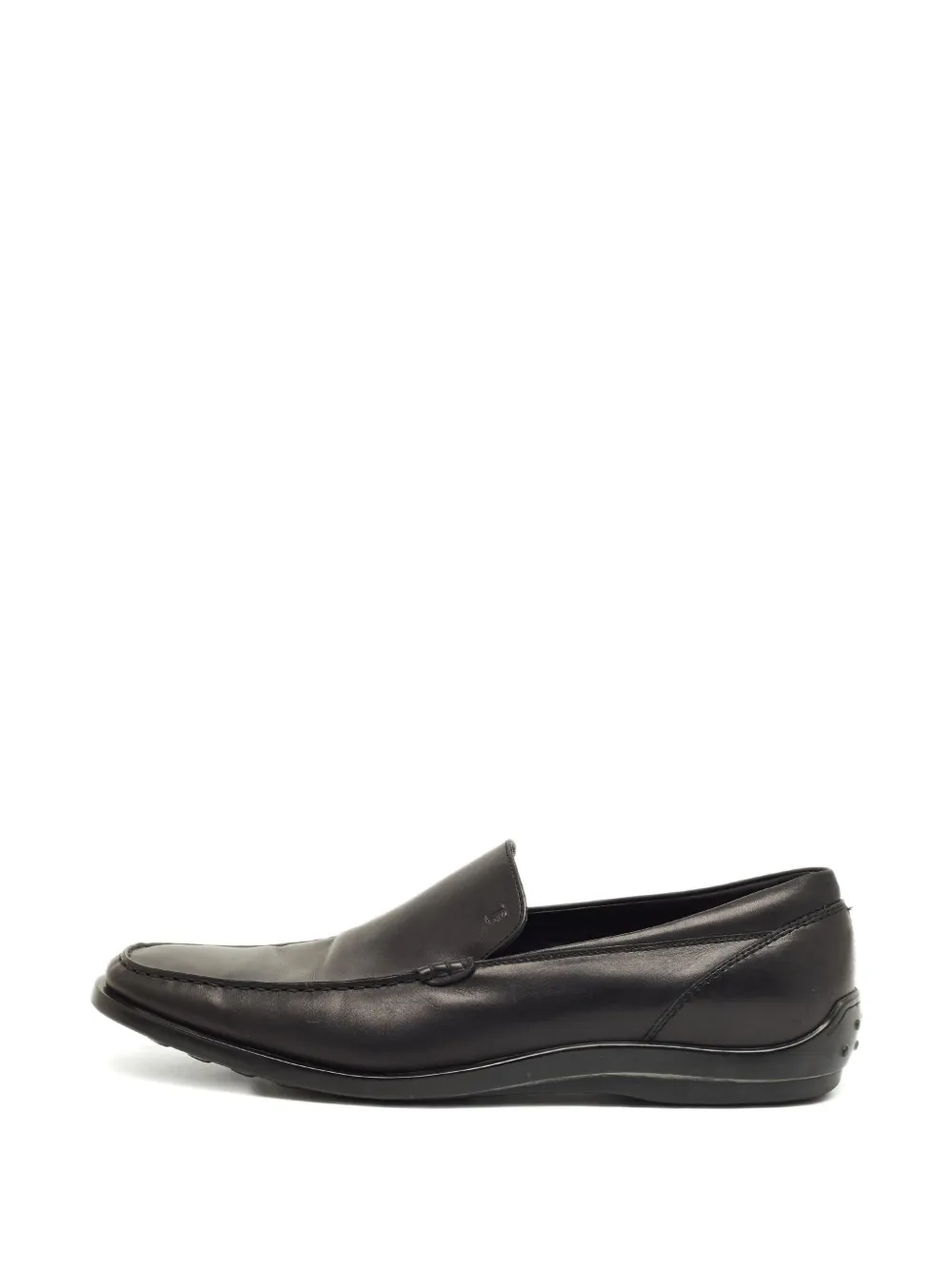 Tod's Vintage penny leather loafers - Nero