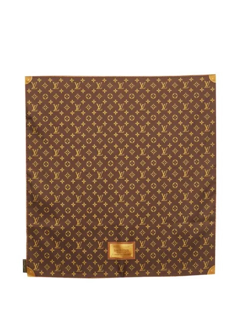 Louis Vuitton Pre-Owned monogram silk square scarf