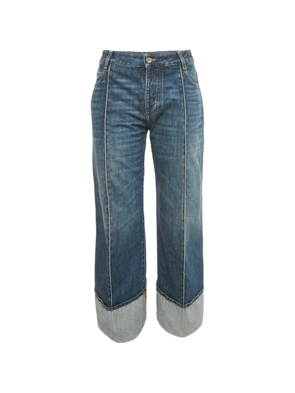Bottega Veneta Pre-Owned straight-leg jeans - Blu