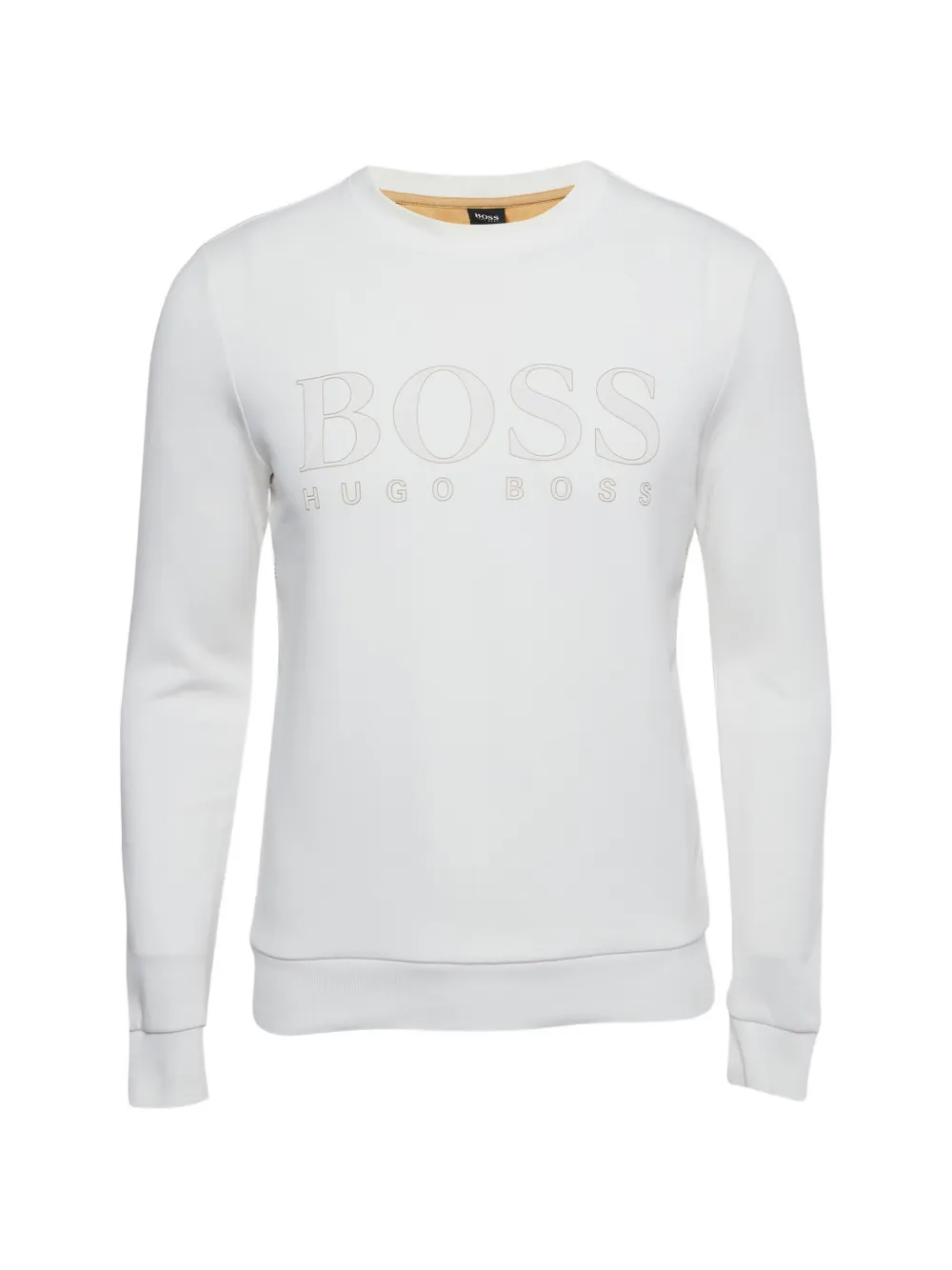 BOSS applique logo sweatshirt - Bianco