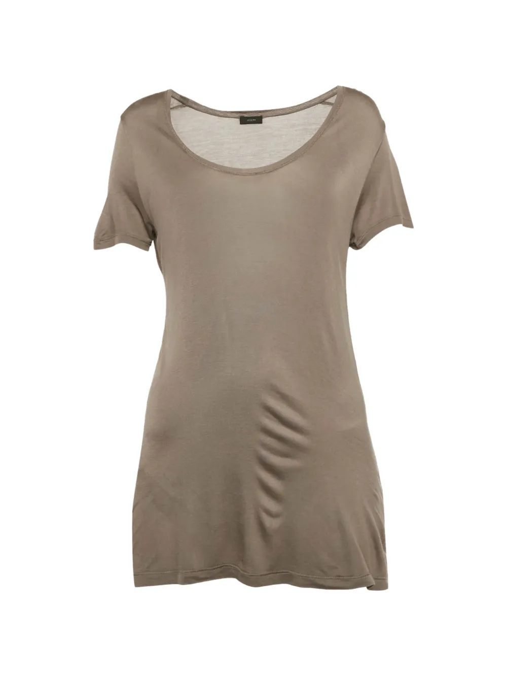 JOSEPH scoop-neck T-shirt - Grigio