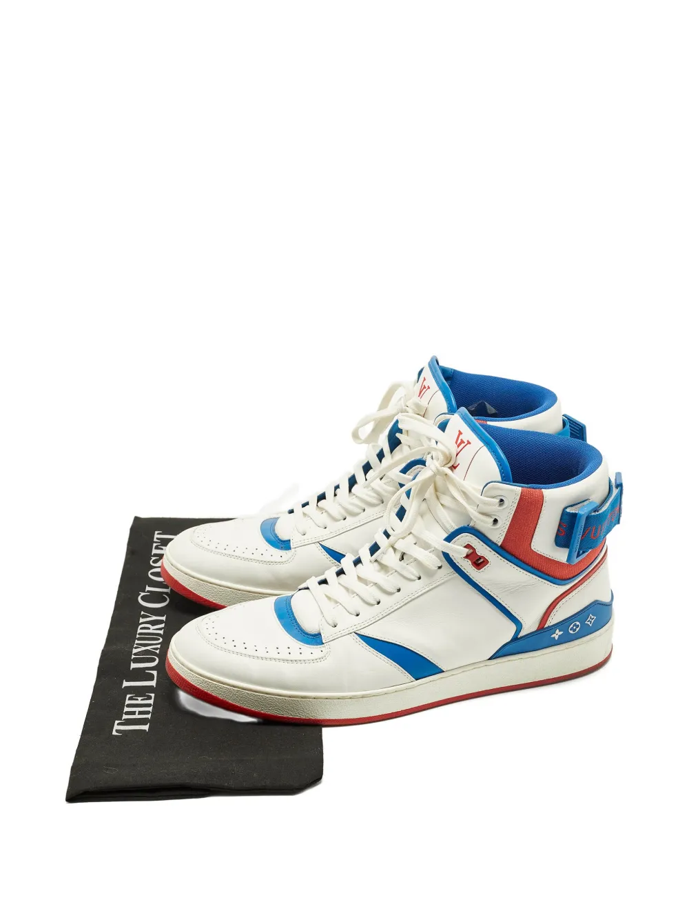 Louis Vuitton Pre-Owned Rivoli logo-print sneakers - Bianco