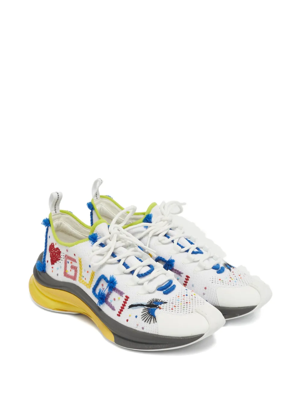  Gucci Pre-owned Sneakers Basse - Bianco 