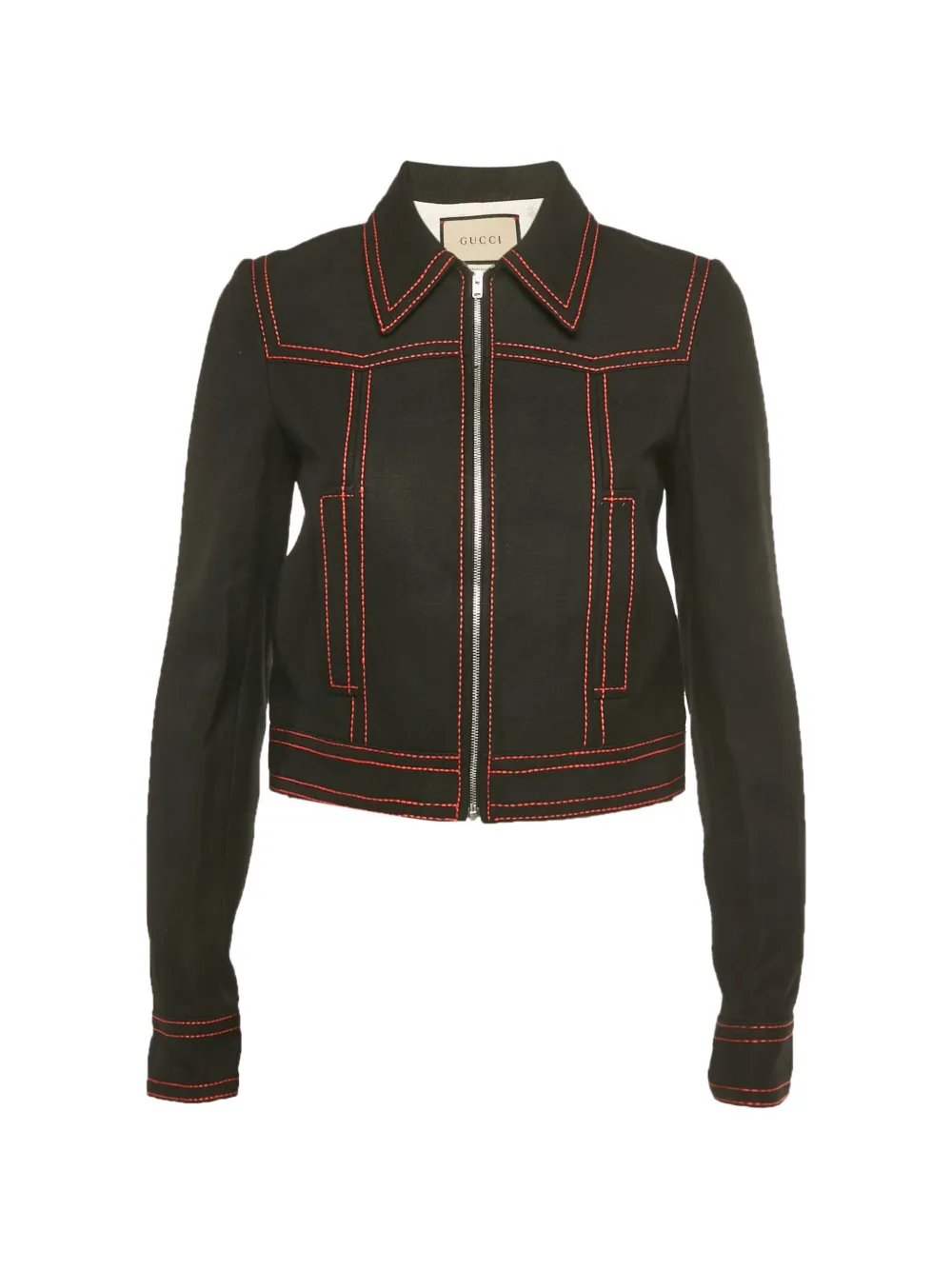 Gucci Pre-Owned Hollywood Babylon zip jacket - Nero