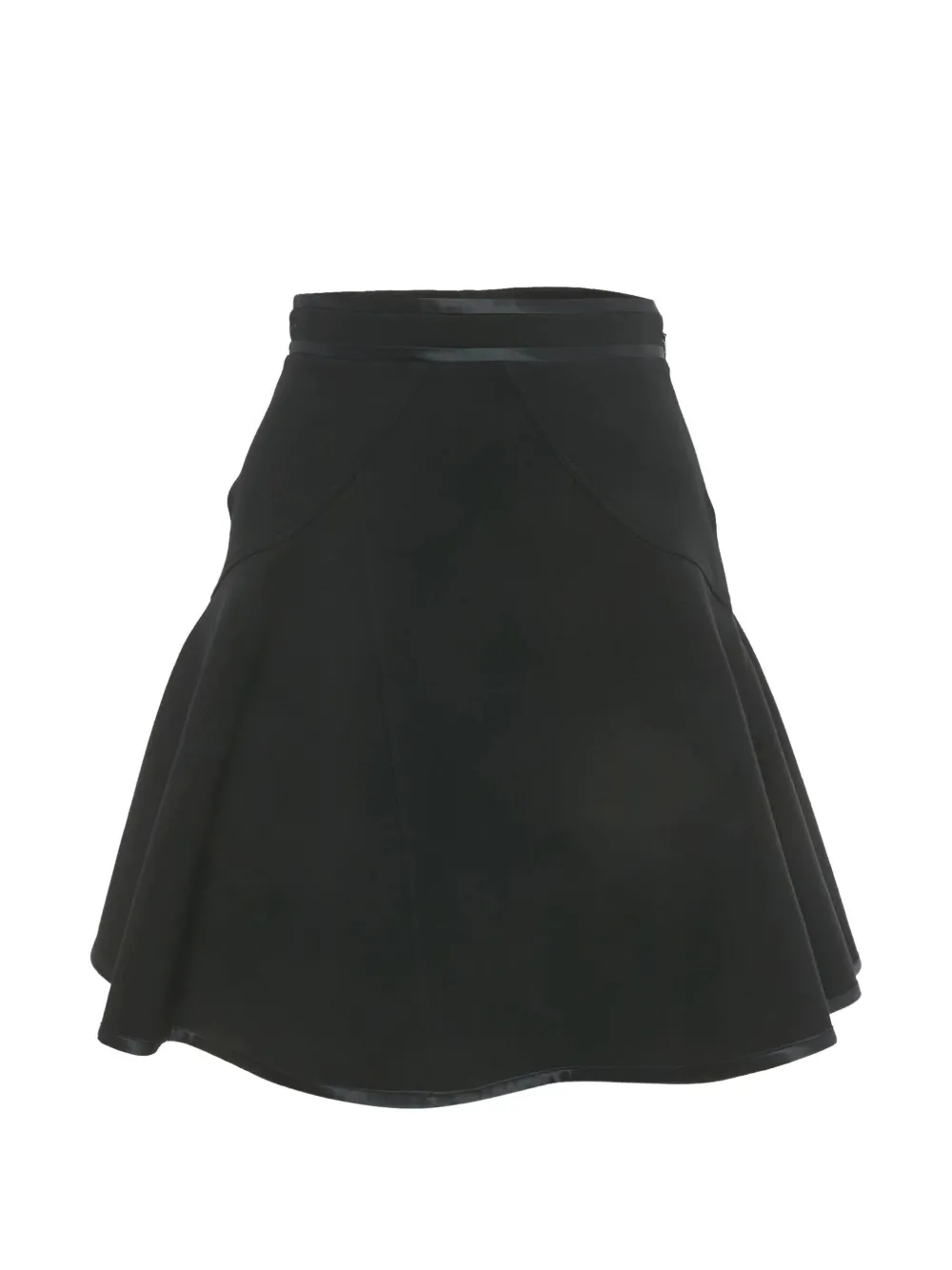 Givenchy Pre-Owned flared knitted mini skirt - Nero