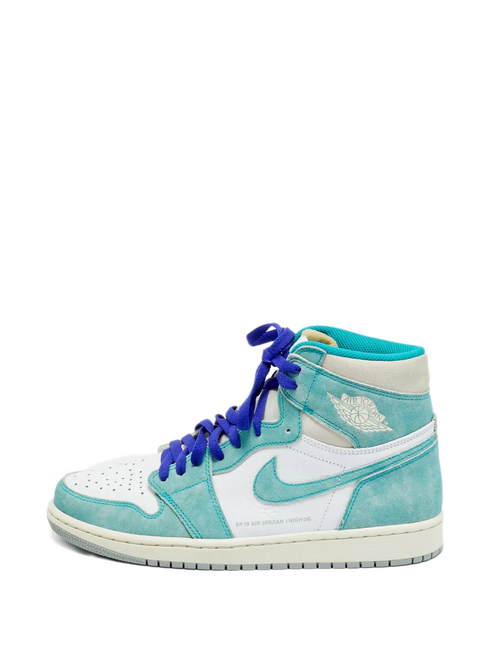 Jordan 2018 high-top leather sneakers - Blau