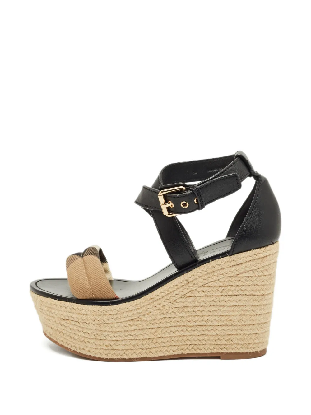 Burberry Pre-Owned black espadrilles - Schwarz