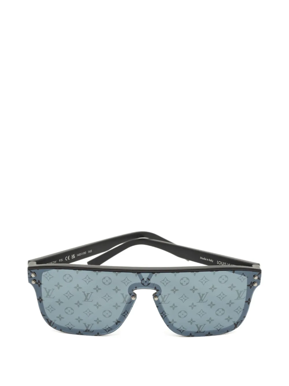 Louis Vuitton Pre-Owned Waimea logo-pattern sunglasses - Nero