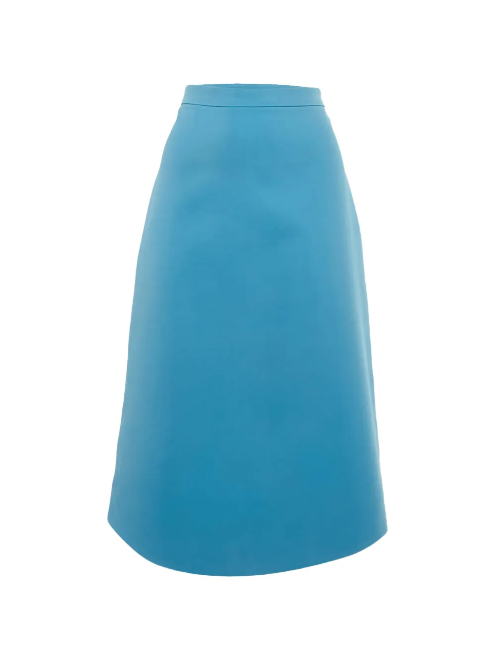 Gucci Pre-Owned silk-blend skirt - Blu