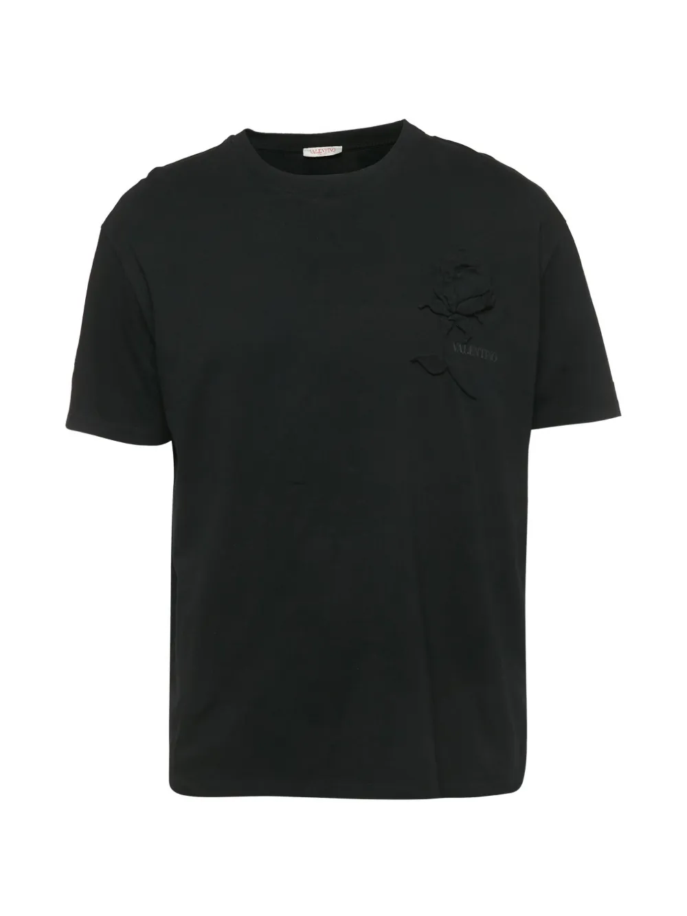 Valentino Pre-Owned Artistic floral t-shirt - Nero