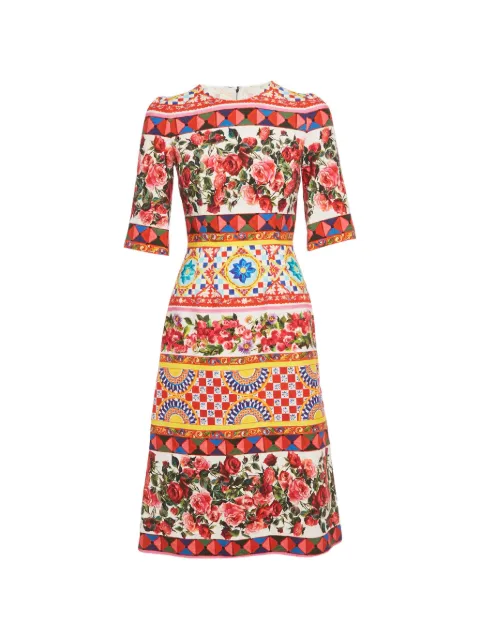 Dolce & Gabbana Pre-Owned floral midi dress