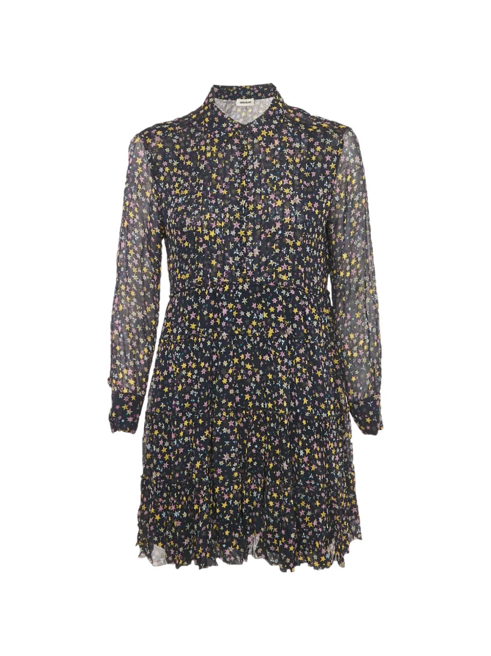 Zadig&Voltaire Rapidy printed mini dress - Blu