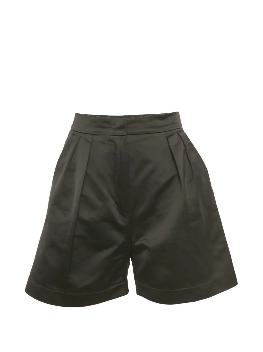 Max Mara satin shorts - Nero