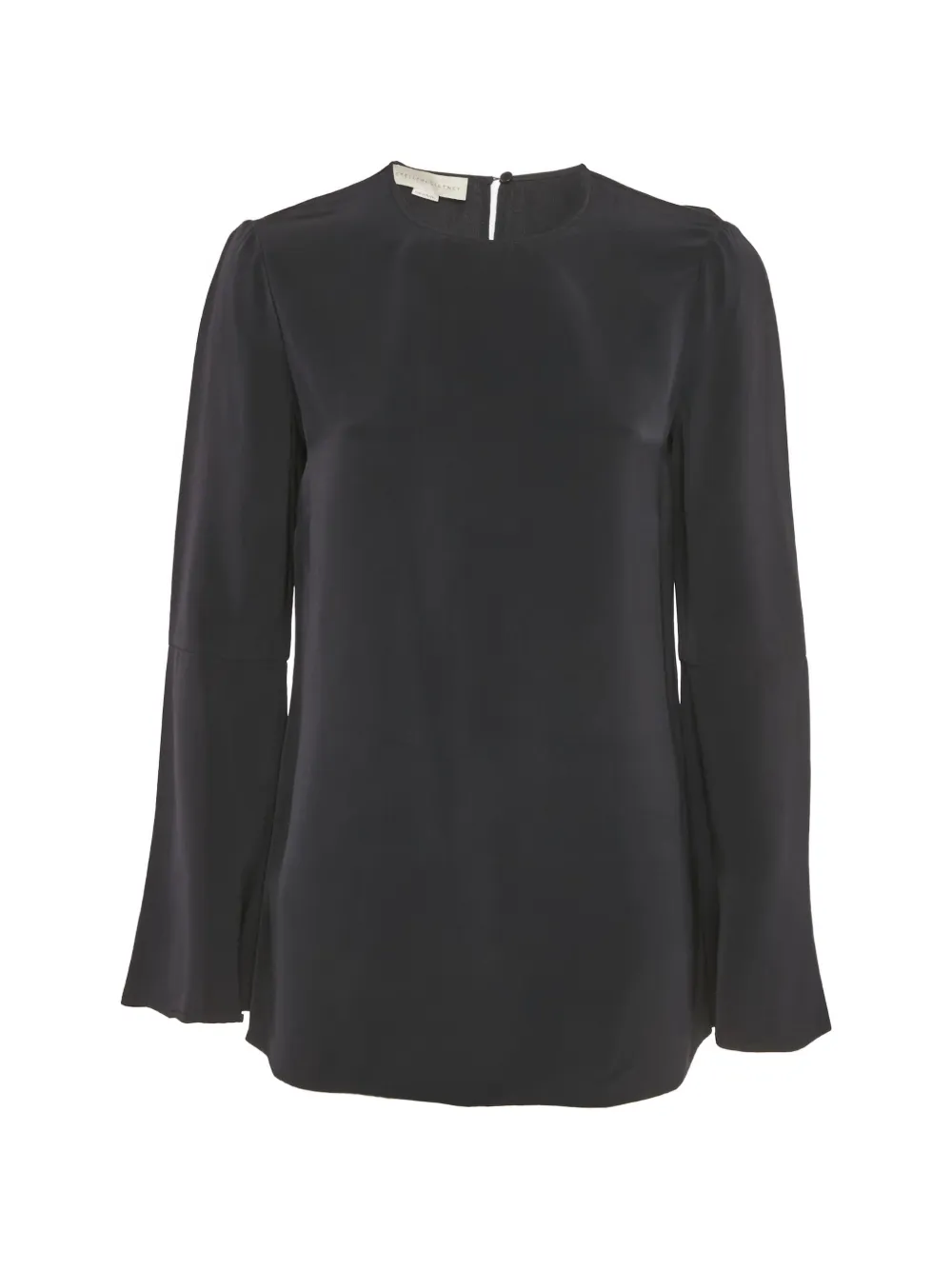 Stella McCartney Pre-Owned flared-sleeve crepe top - Blu