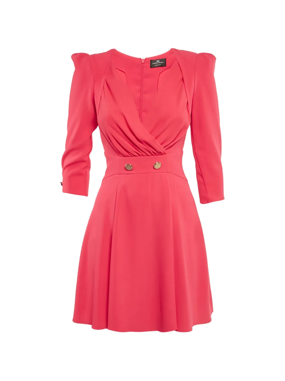 Elisabetta Franchi Abito con scollo a V - Rosa