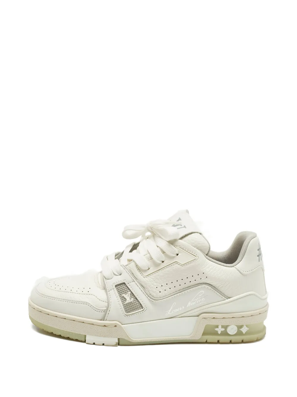 Louis Vuitton Pre-Owned Sneakers LV in pelle di vitello - Bianco