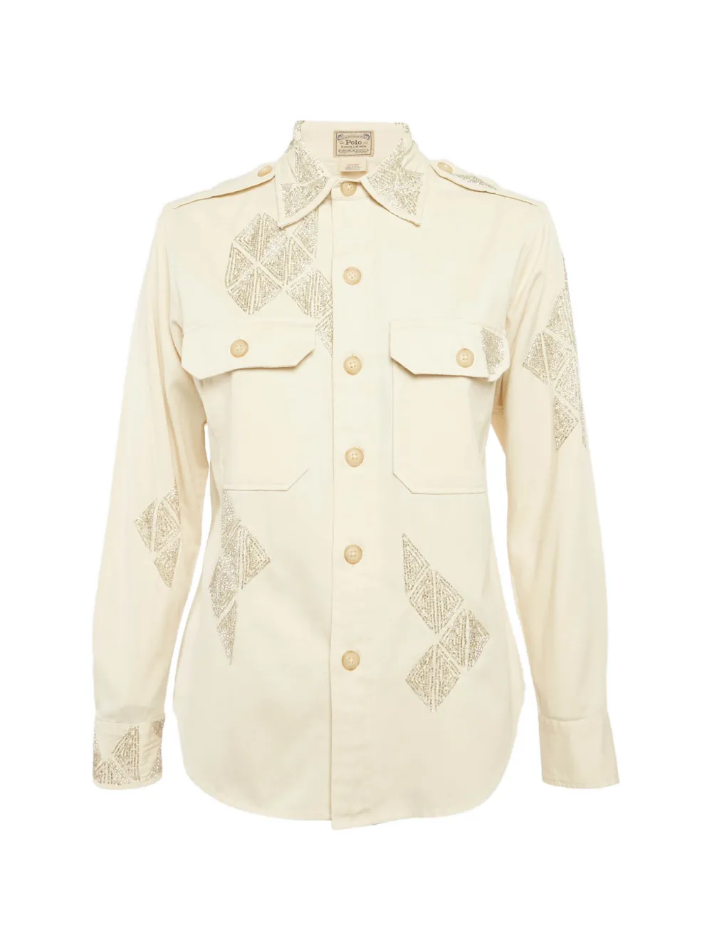 Polo Ralph Lauren Vintage Giacca con perline - Toni neutri