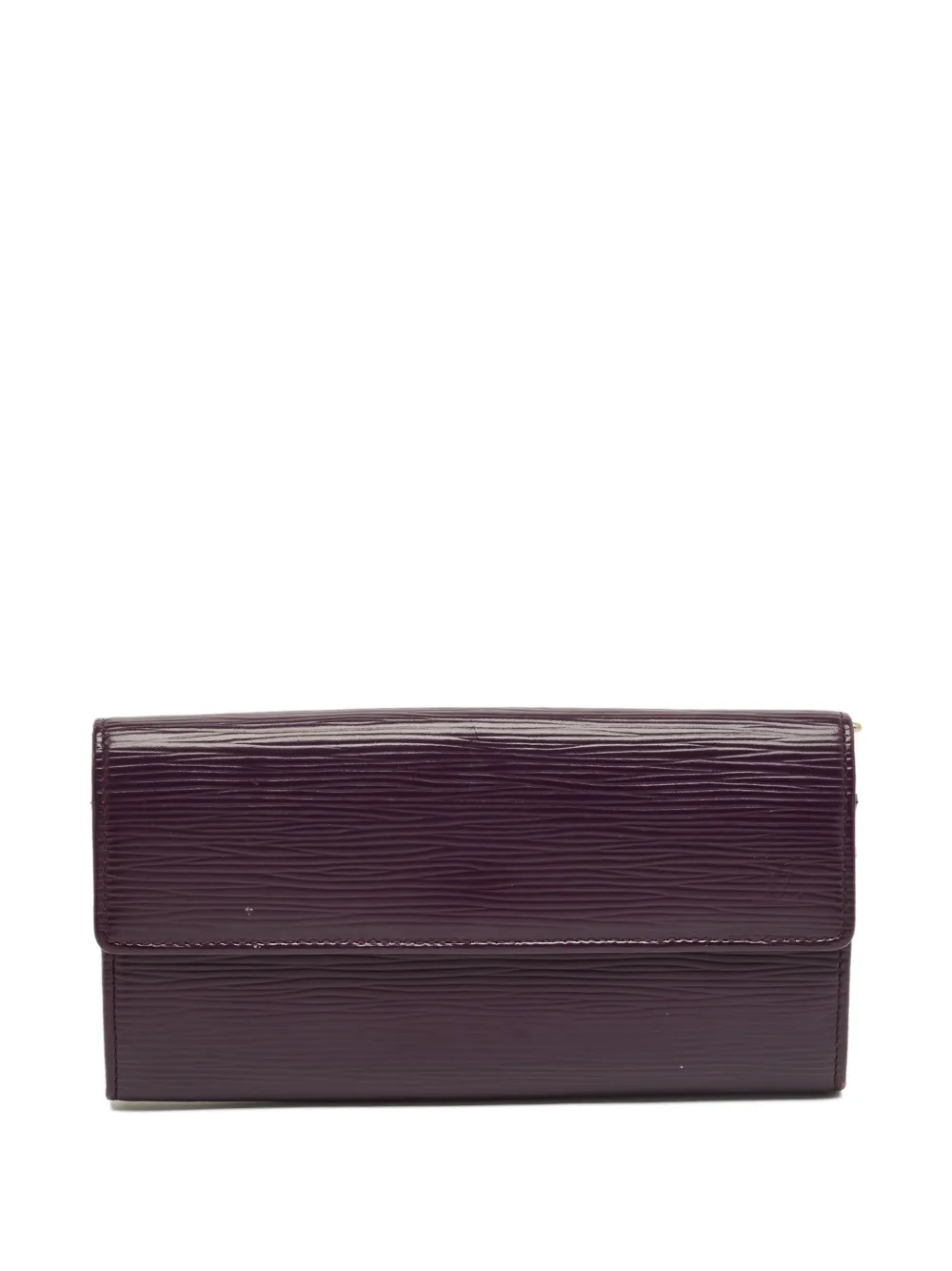 Louis Vuitton Pre-Owned Sarah leather flap wallet - Viola