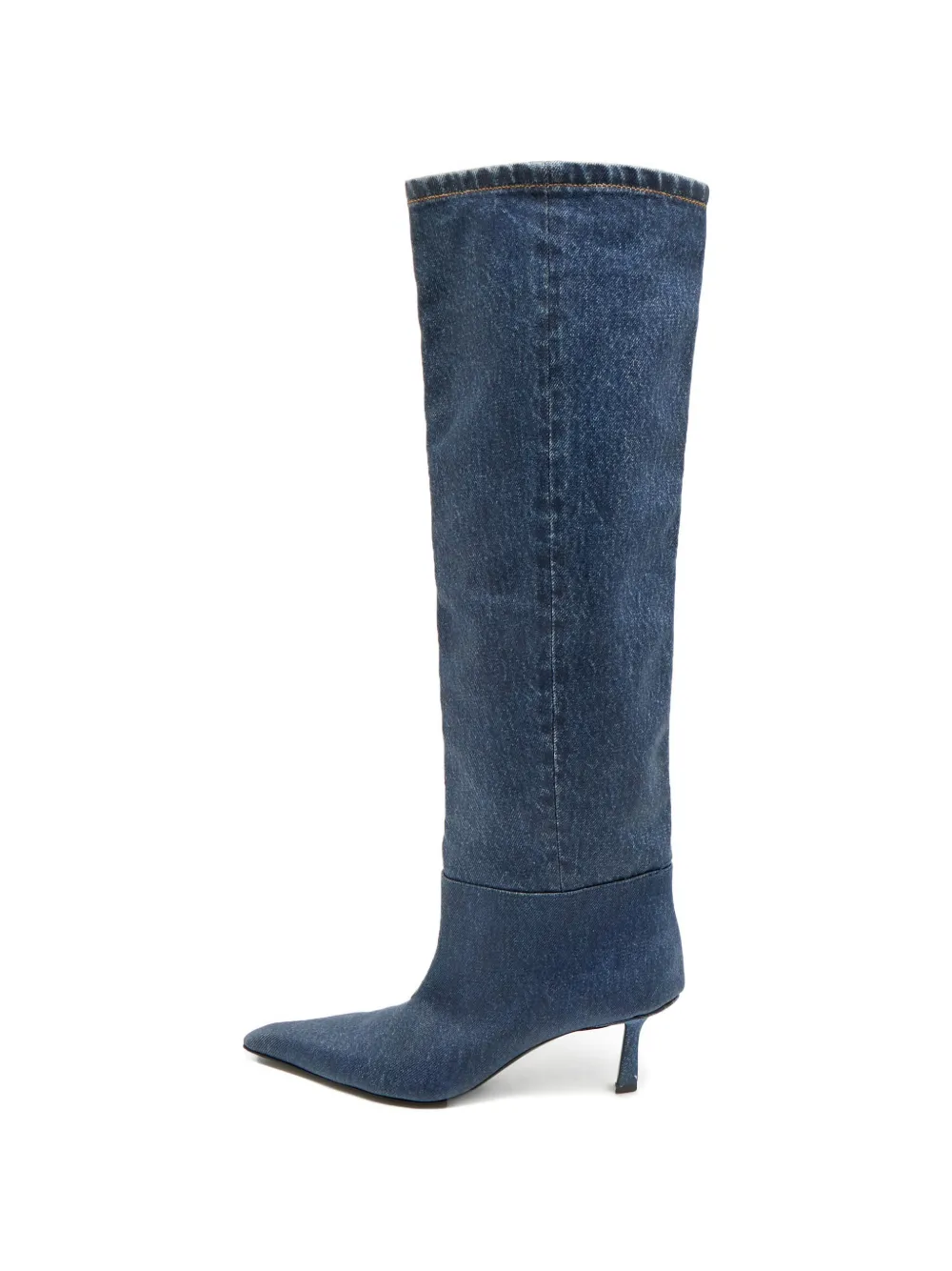 Pre-Owned Alexander Wang denim knee-high boots - Blau
