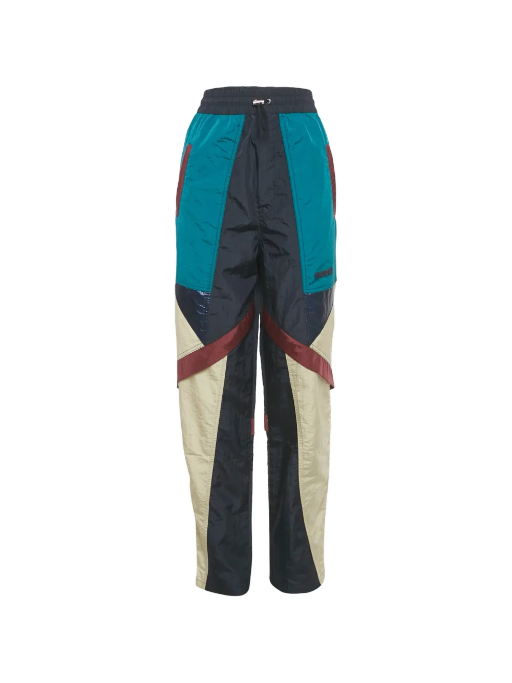 ISABEL MARANT Mackenzie colourblock trousers - Schwarz