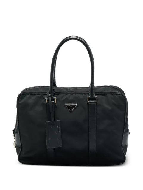 Prada Pre-Owned Saffiano leather laptop briefcase