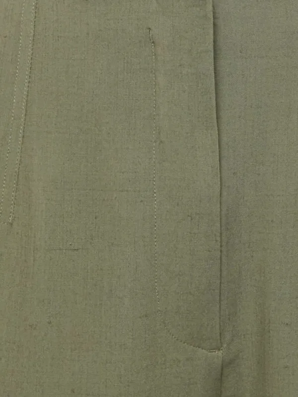 Jacquemus Pre-Owned ジップ リネンパンツ | グリーン | FARFETCH JP