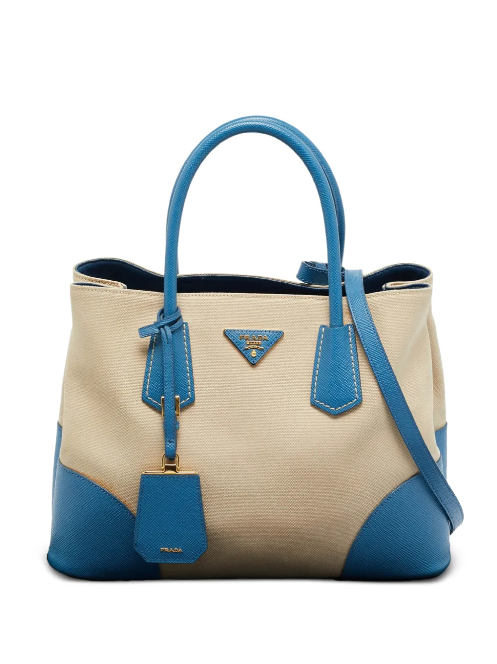 Prada Pre-Owned Canapa tote bag - Toni neutri