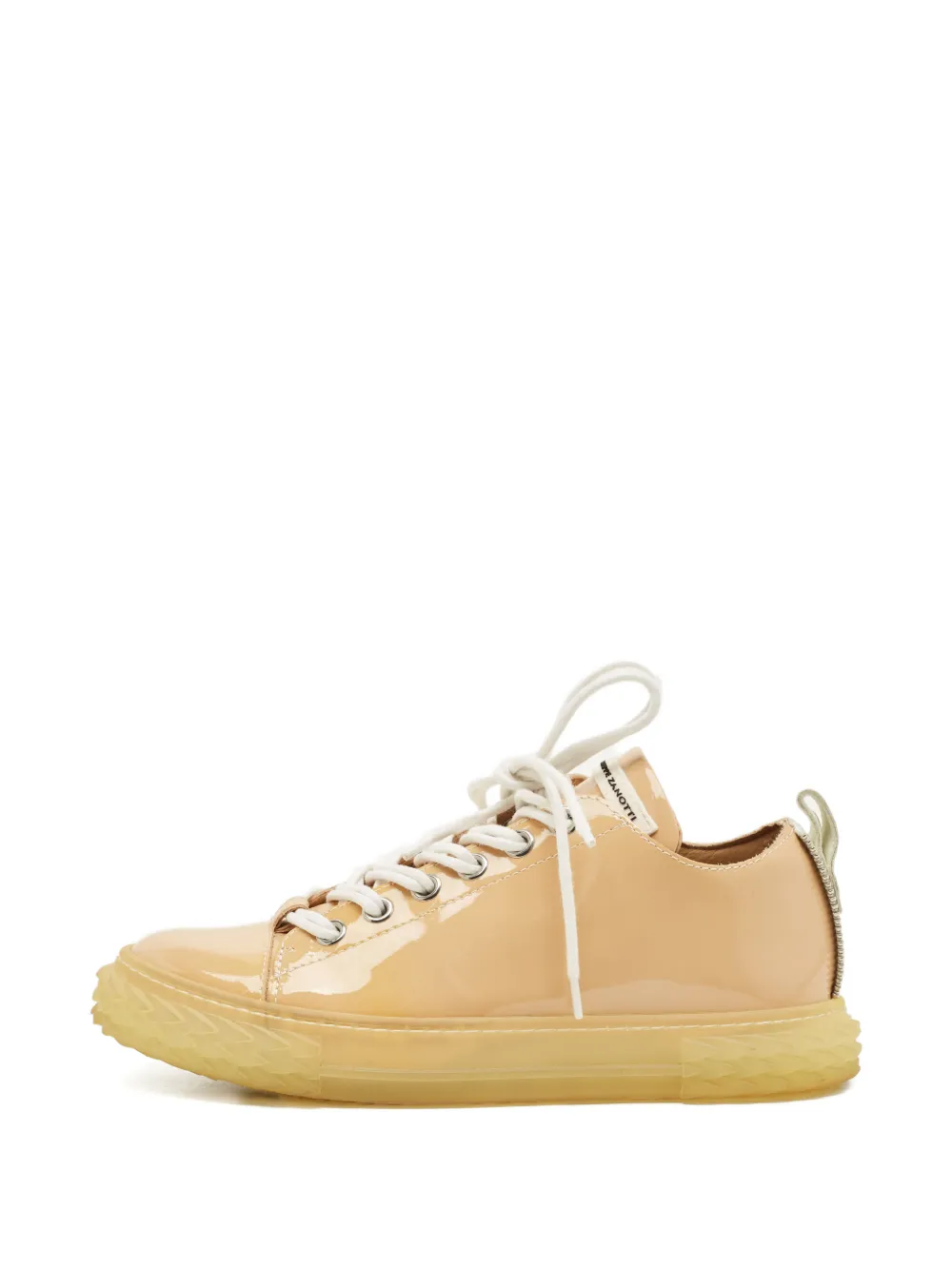 Giuseppe Zanotti Vintage Blabber leather sneakers - Toni neutri