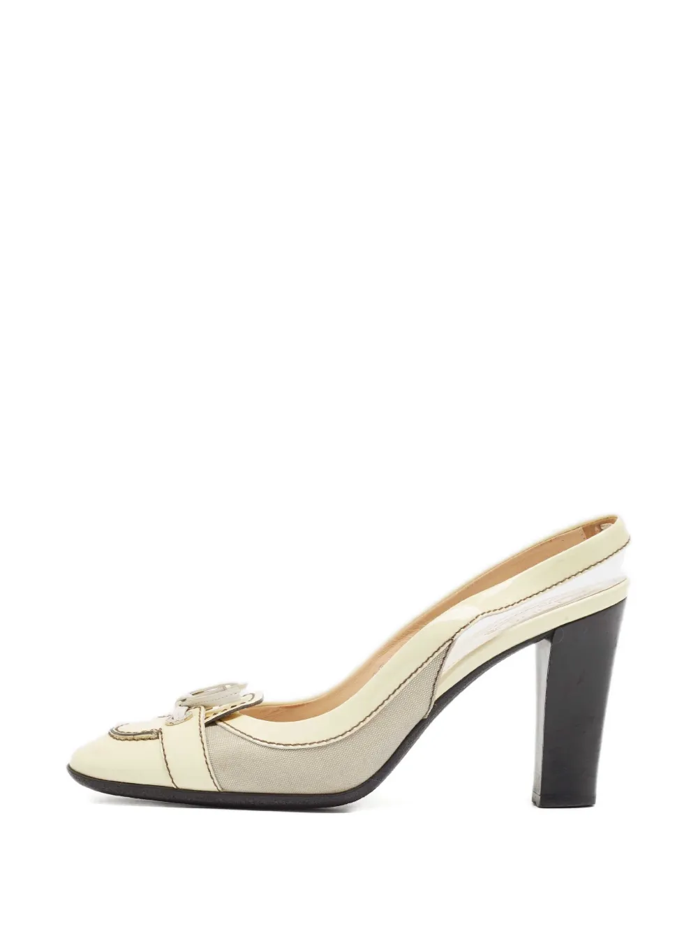 Tod's Vintage slingback pumps - Toni neutri