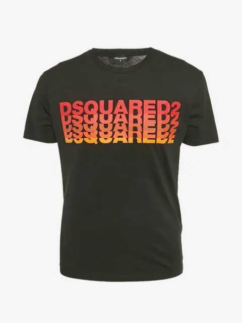 DSQUARED2 playera con logo estampado