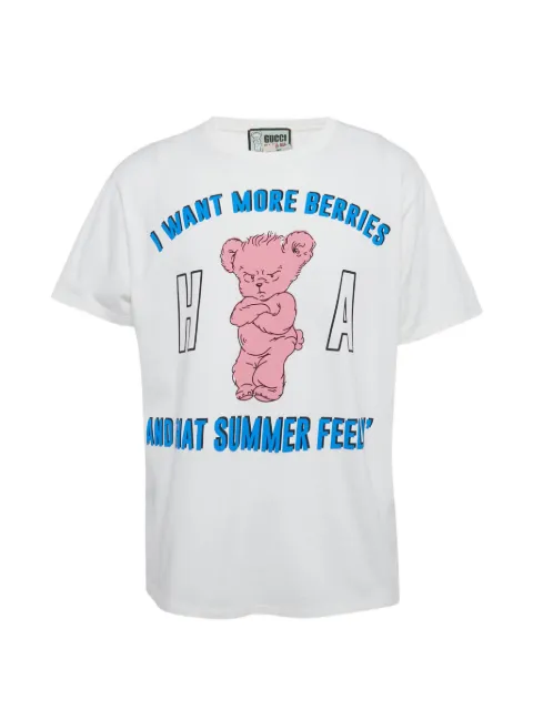 Gucci Pre-Owned graphic-motif T-shirt
