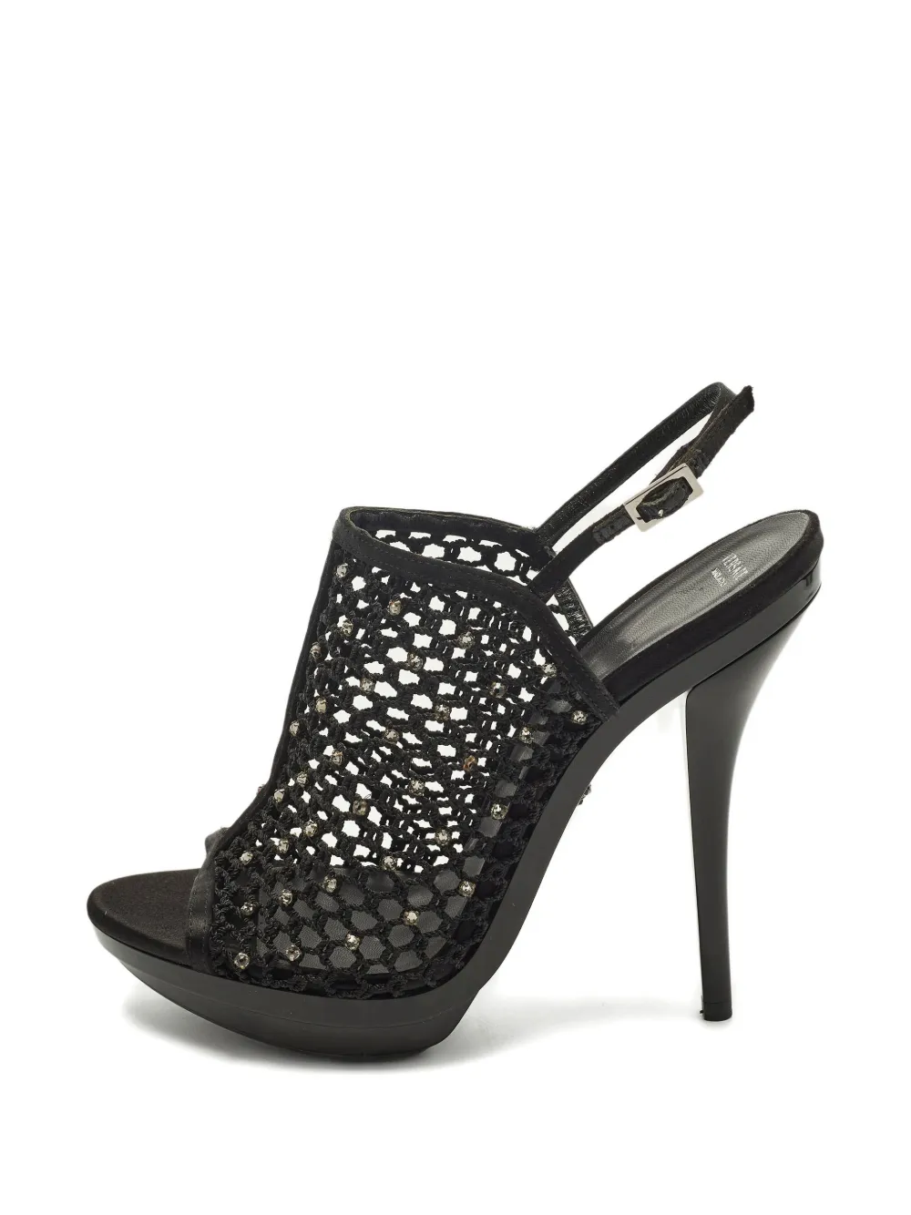 Versace Pre-Owned embellishment sandals - Schwarz