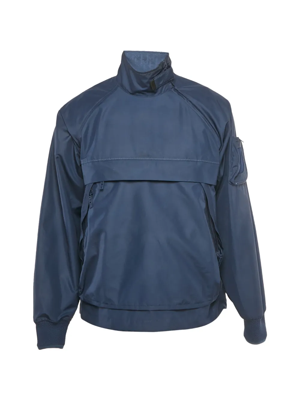 Christian Dior Pre-Owned side-zip windbreaker - Blu