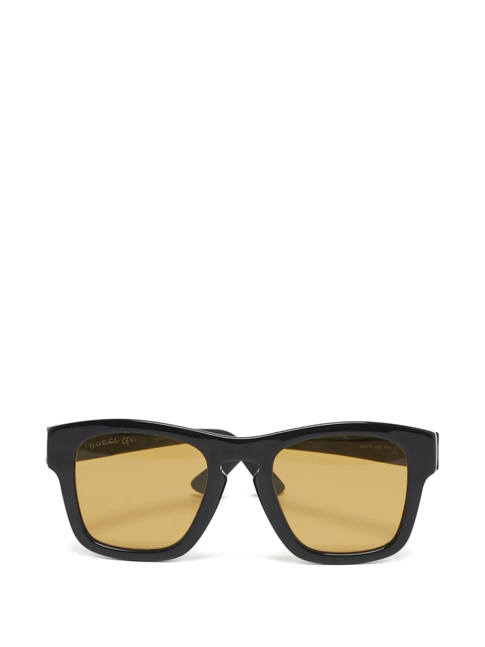 Gucci Pre-Owned GG3791/S square sunglasses - Nero