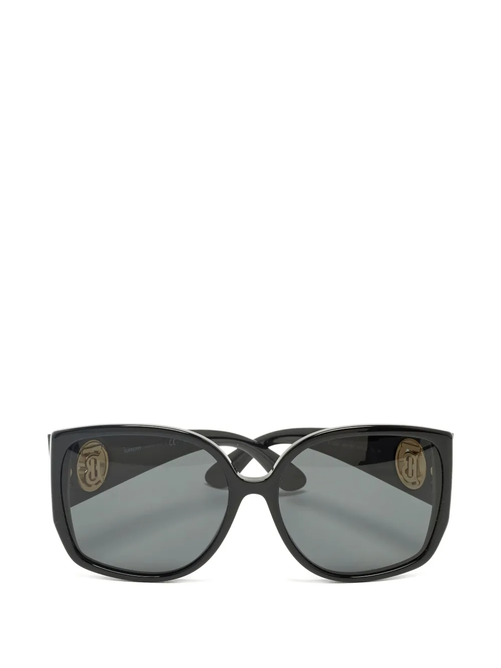 Burberry Pre-Owned B4290TB oversized sunglasses - Nero