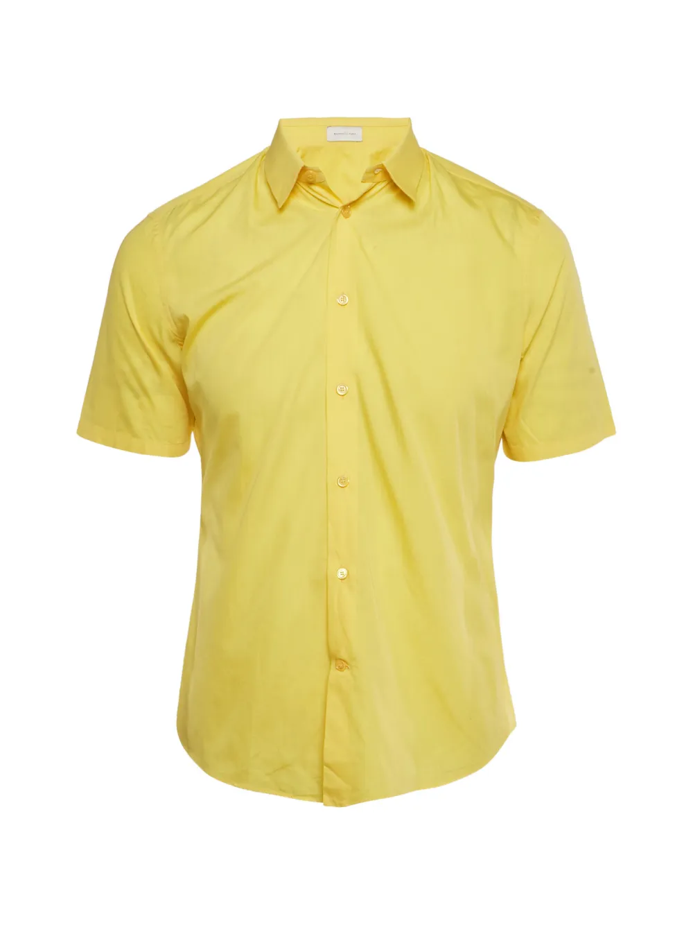 Balenciaga Pre-Owned cotton collar shirt – Yellow