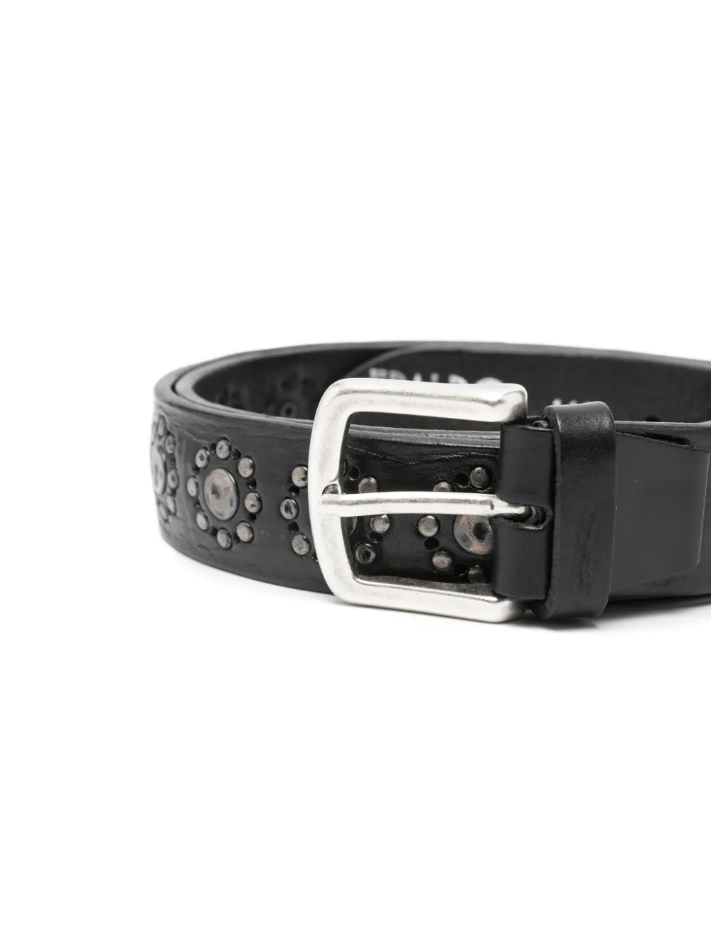  Eraldo Embellished-buckle Belt - Black 