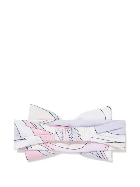 PUCCI Junior printed elasticated headband