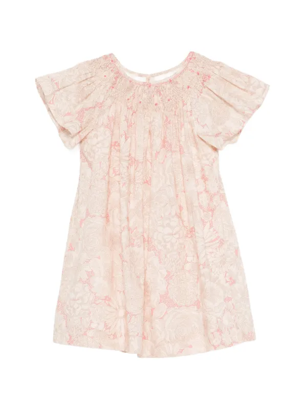 Bonpoint フローラル ワンピース | ニュートラル | FARFETCH JP