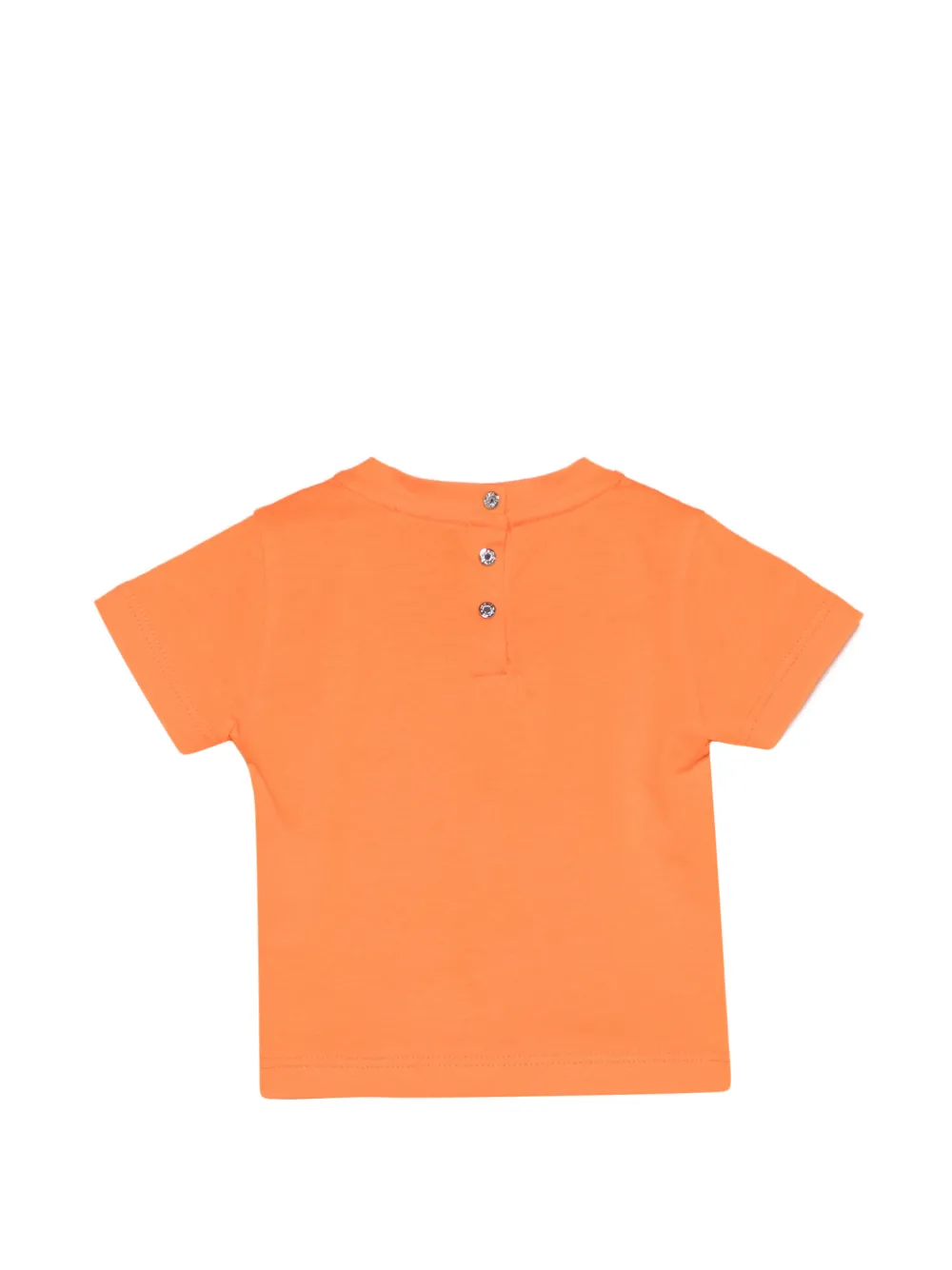 Roberto Cavalli Junior T-shirt met tropische print Oranje