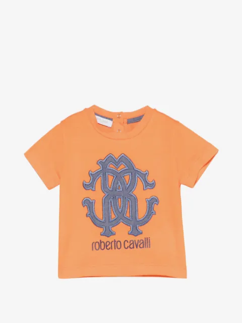 Roberto Cavalli Junior embroidered T-shirt