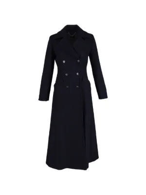 S Max Mara ボタンコート | ブルー | FARFETCH JP