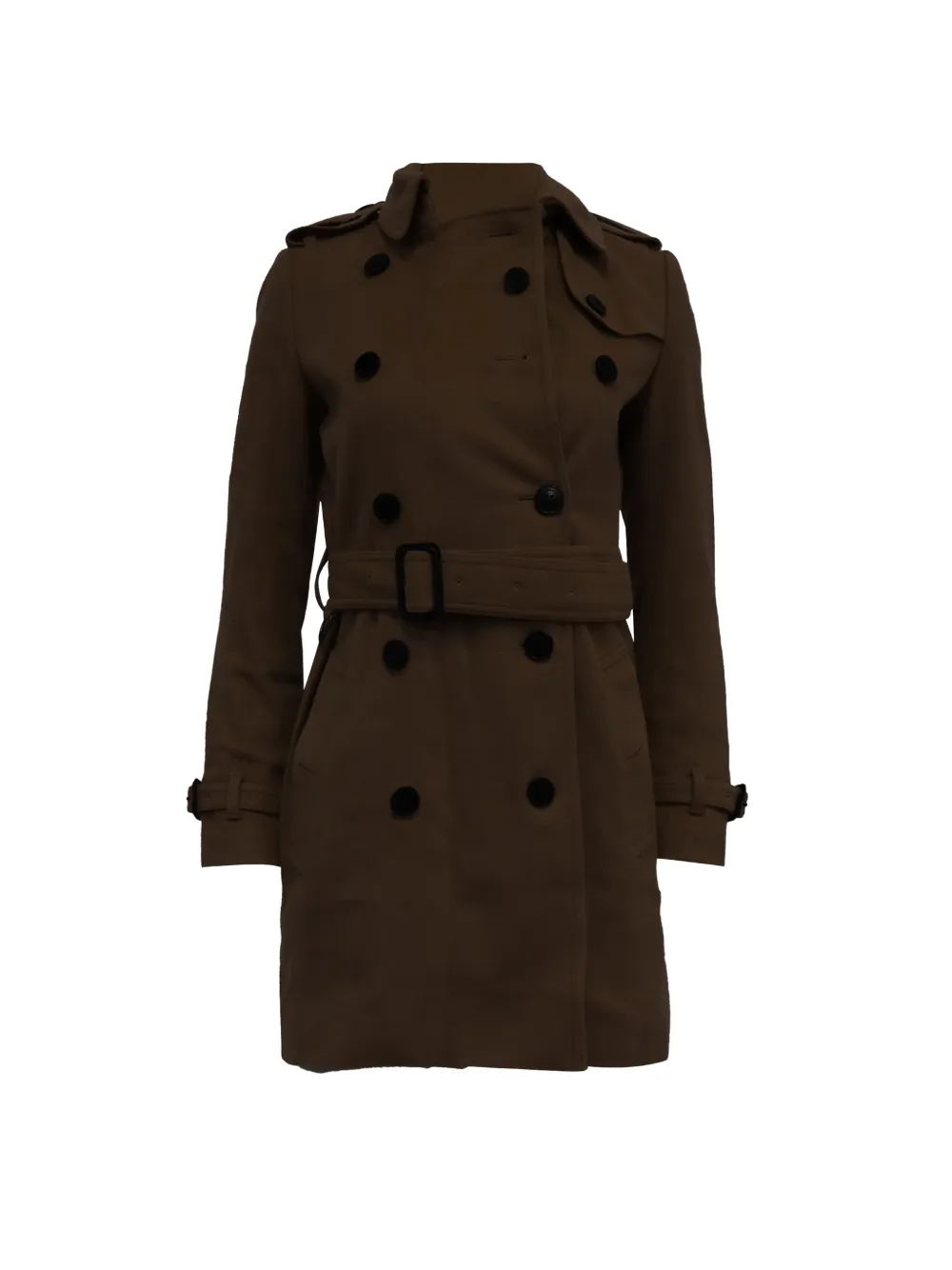 Burberry Pre-Owned double-breasted coat - Marrone