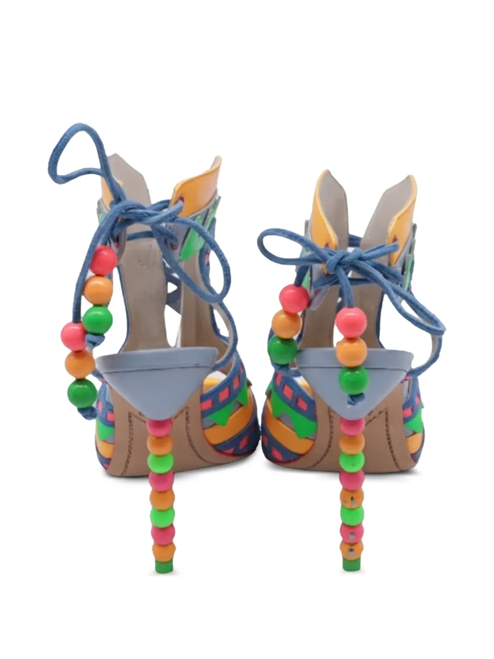  Sophia Webster Laced Sandals - Blue 