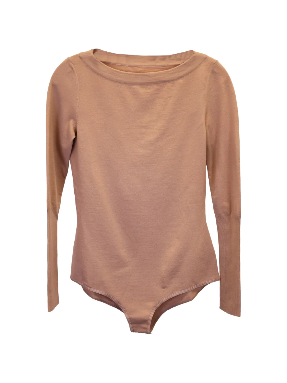 Alaïa Pre-Owned boat-neck bodysuit - Toni neutri