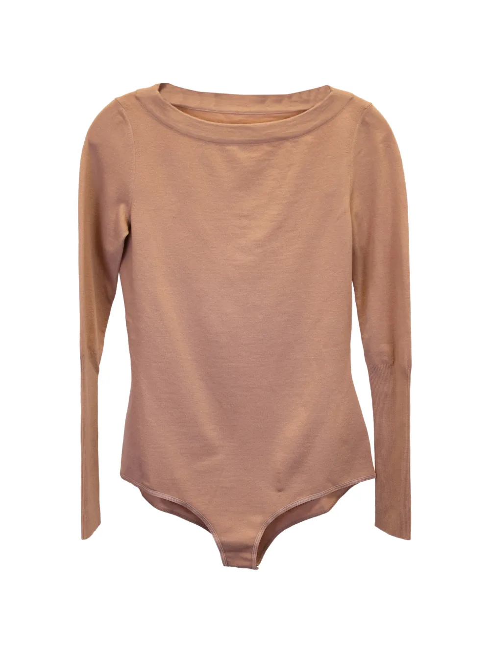 Alaïa Pre-Owned boat-neck bodysuit - Toni neutri