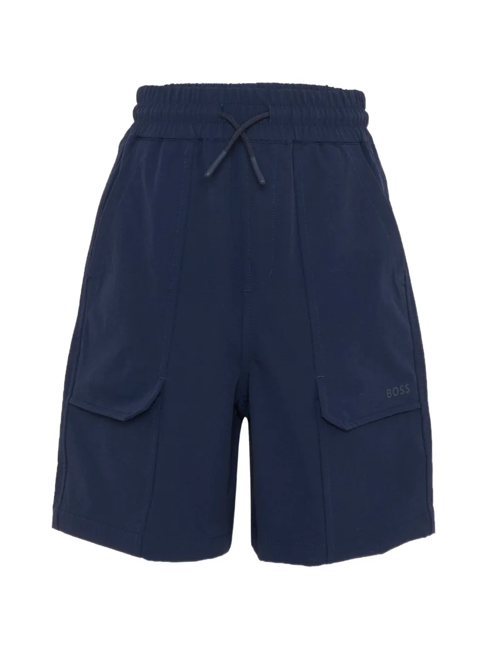 BOSS Kidswear drawsting casual shorts - Blu