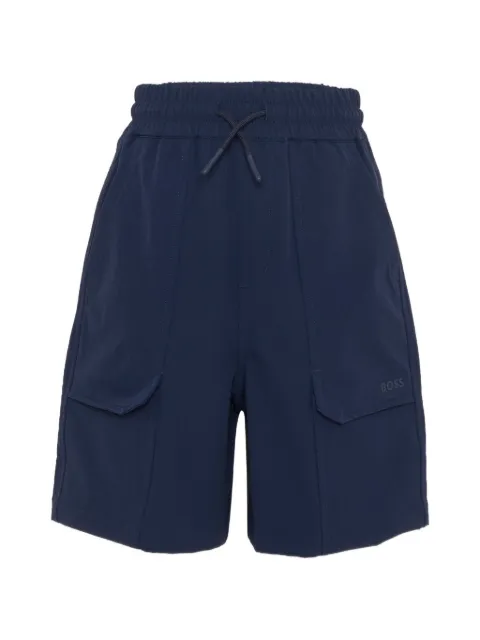 BOSS Kidswear drawsting casual shorts