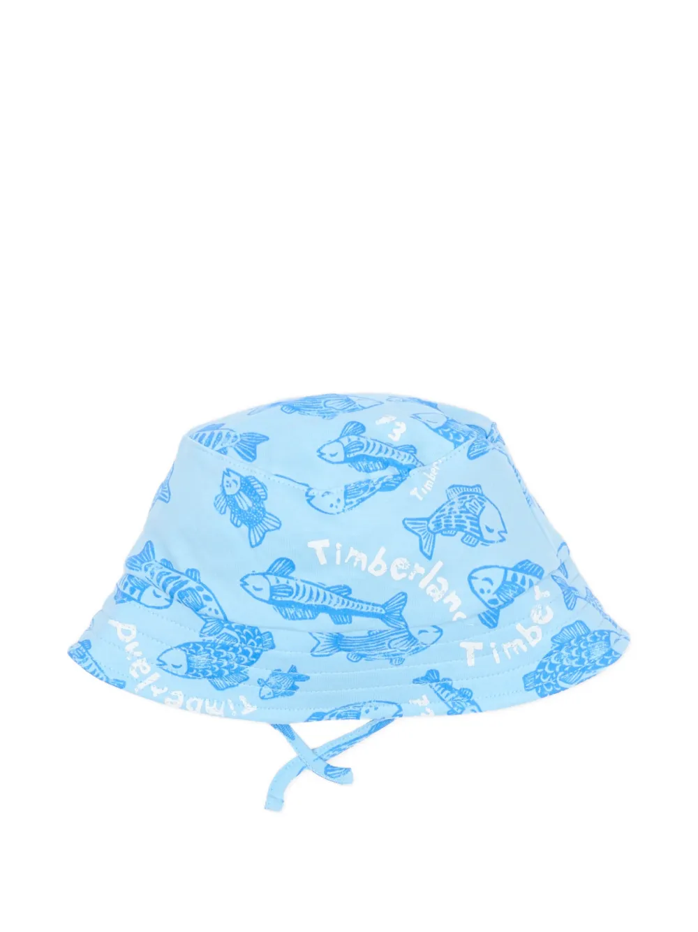 Timberland Kids Zonnehoed met print Blauw